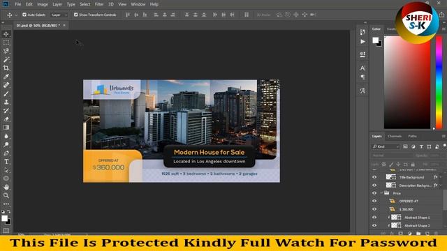 10 Real Estate Banners Templates Download In PSD Files |English| |Photoshop Tutorial| смотреть онлайн