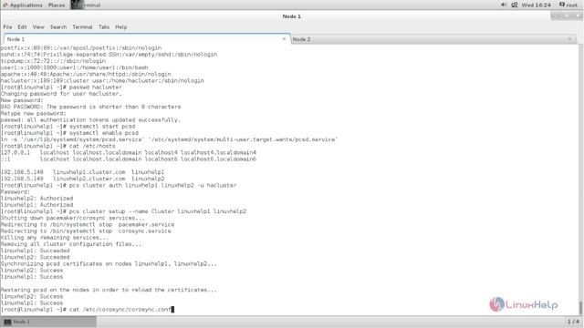 How to configure High Availability Linux Cluster with Pacemaker in CentOS смотреть онлайн