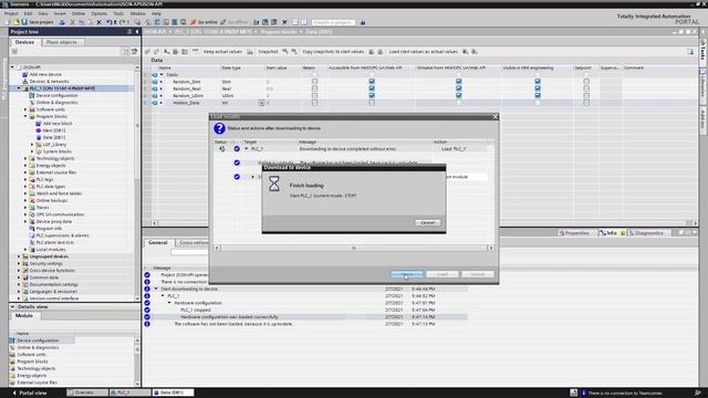 Siemens S7-1500 PLC JSON RPC Web API - Integrating Control Systems to Higher Level Systems with HTT смотреть онлайн