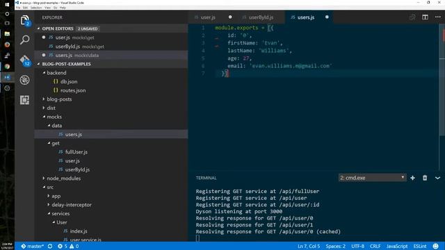 How to implement HTTP Mock Services into Webpack - Dyson смотреть онлайн