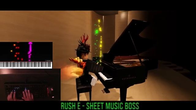 Rush E | ROBLOX PIANO [ HANDCAM & 500 SPECIAL ] смотреть онлайн