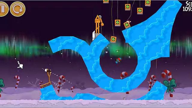 Winter Wonderham Level 1-25 :: Angry Birds Seasons :: Season 3 :: High Score :: Three Stars смотреть онлайн