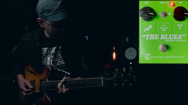 Demos in the Dark // Caroline Guitar Company The Blues // Pedal Demo смотреть онлайн