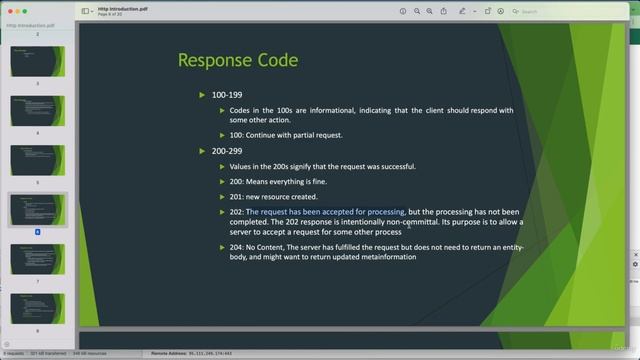 Lecture 4 Http Response Codes ] Http Status codes смотреть онлайн