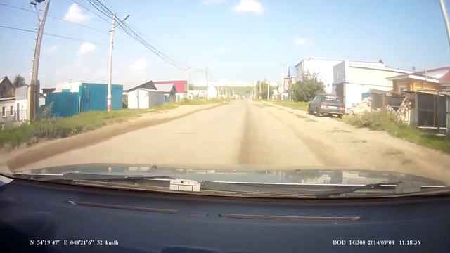 Уступи деду дорогу Запись авторегистратора на ул Звёздная г Ульяновск, 08 09 2014 смотреть онлайн