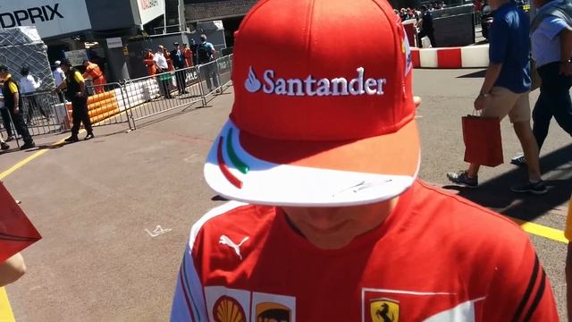 Kimi Raikkonen with fans Monaco 2014 - Kimi You are the best смотреть онлайн