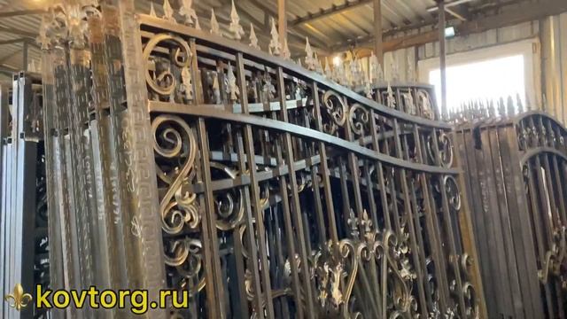 Ковторг. Производство и продажа кованых ворот и ограждений. Отправка по всей России. смотреть онлайн