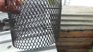 Защитная сетка на коаксильную трубу газовго котла