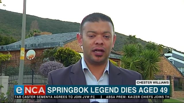 Boks legend Chester Williams dies смотреть онлайн