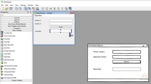 Python Curso V2: 466 1/2 Construcción de una Interfaz Gráfica de Usuario (GUI) desde Qt Designer смотреть онлайн