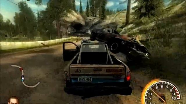 Обзор на игру FlatOut2. [Игра с перчиком] смотреть онлайн