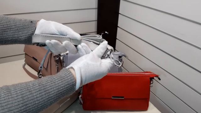 Сумка кожаная женская LMR 1919 смотреть онлайн