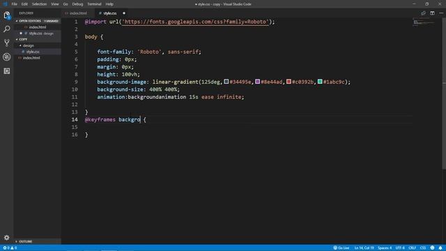 Gradient Background Animation || Using Only HTML & CSS 2018 смотреть онлайн