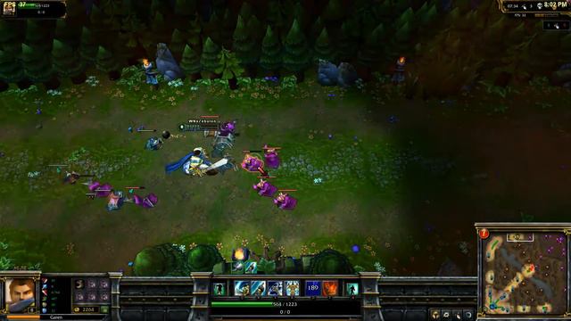 League Of Legends - Sona Bot Ownage смотреть онлайн