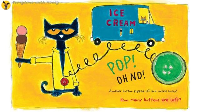 Kids Book Read Aloud: Pete The Cat And His Four Groovy Buttons | NYT Best Seller | All Time Favorit
