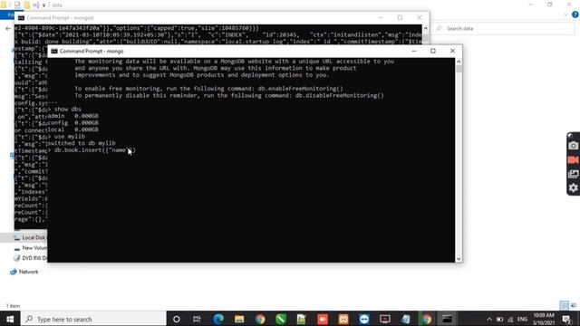 How to install mongodb on windows 10 64 bit | 2021 मोंगो डीबी कैसे install करें | yantraunitech смотреть онлайн