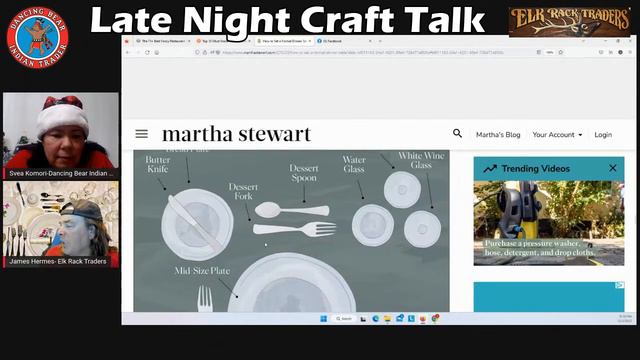 Late Night Craft Talk, Table Manners & Conversation Etiquette, December 2, 2022 смотреть онлайн