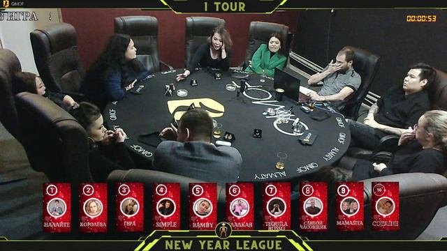 NEW YEAR LEAGUE 1 тур 4 игра смотреть онлайн