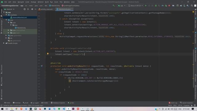 Pick Image Files From Gallery In Android 11 and Above Or Below in Android Studio Latest смотреть онлайн