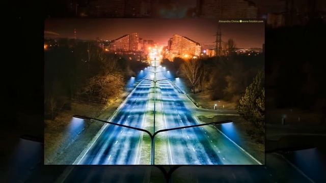Огни города Кишинёва фотографа Александра Кирияк смотреть онлайн