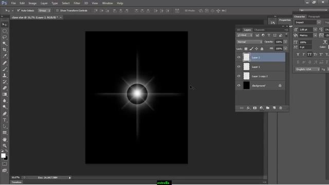 COMO HACER UNA ESTRELLA SIN PLUGINS + LOGOTIPO PHOTOSHOP CS6 смотреть онлайн