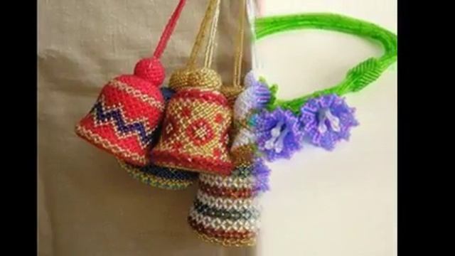 Поделки из бисера-Колокольчики из бисера смотреть онлайн