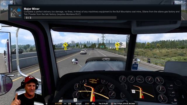 ATS | Montana Bound | American Truck Simulator Career | Episode 59 | Montana DLC Achievements смотреть онлайн