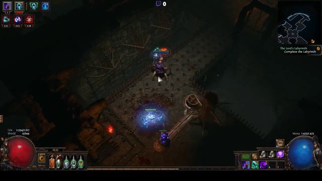 Path of Exile! Dark Pact Hiero! Merc Lab! Kitava! смотреть онлайн