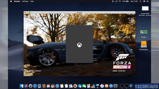 Shadow Service Demo On Macbook Pro With Forza Horizon 4 смотреть онлайн