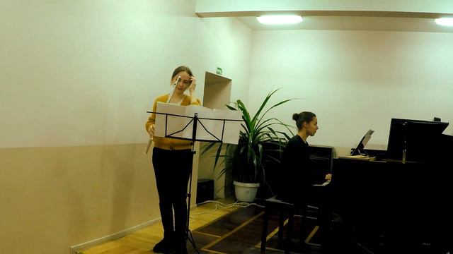 F. Poulenc - Sonata for Flute and Piano, I. Allegro malinconico смотреть онлайн