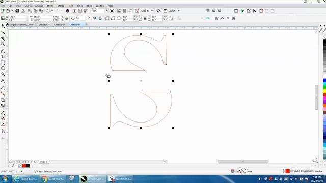 Corel Draw Tips & Tricks Name in a Letter смотреть онлайн