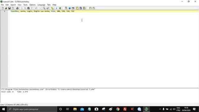 AutoHotKey / Tutorial 5 - InputBox | Validando entrada do usuário смотреть онлайн