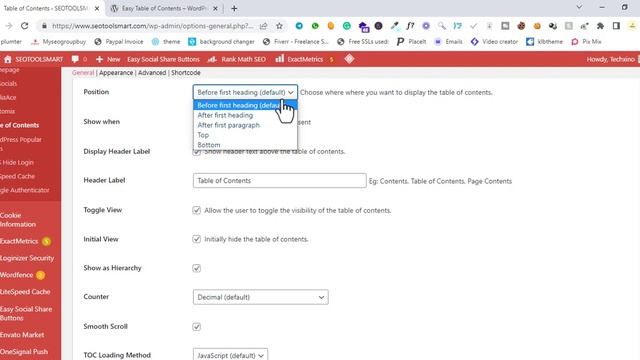 How to set table of content in wordpress смотреть онлайн