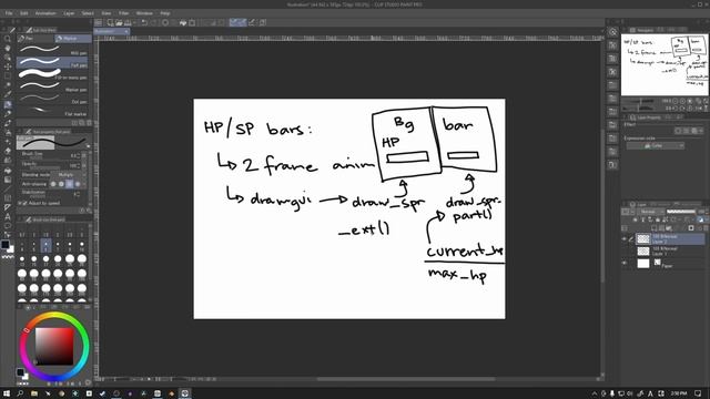 [GMS2] Make a Turn-based RPG Combat System in GameMaker Studio 2 (p.20 HP & Unit Death 1)| FunBox смотреть онлайн