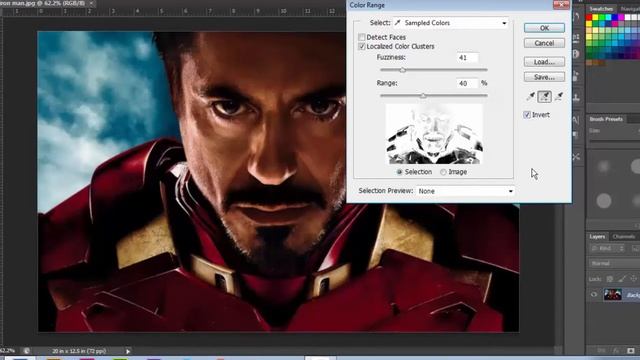 Colour Splash/Colour Isolation Effect Photoshop Tutorial смотреть онлайн