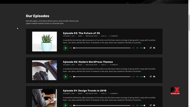 Tusant - a Podcast and Music Streaming WordPress Theme Erick Oha смотреть онлайн