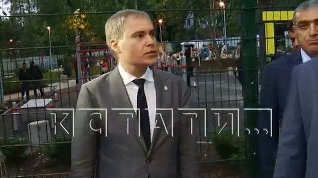 Современная игровая площадка появилась на улице Сурикова