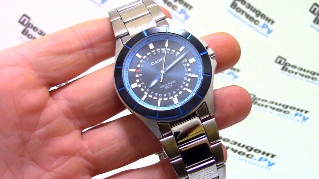 Часы Casio MTF-118D-2A [MTF-118D-2AVEF] - видео обзор от PresidentWatches.Ru
