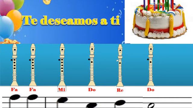 CUMPLEAÑOS FELIZ (Flauta Dulce) смотреть онлайн