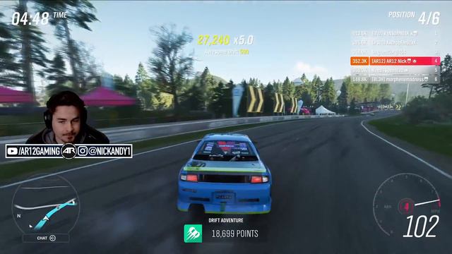 Forza Horizon 4 : Drifting With a Twist!! смотреть онлайн