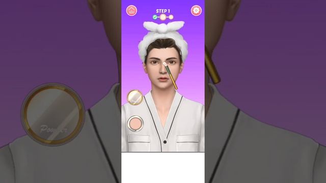 Makeup artist Game||Android Gameplay смотреть онлайн