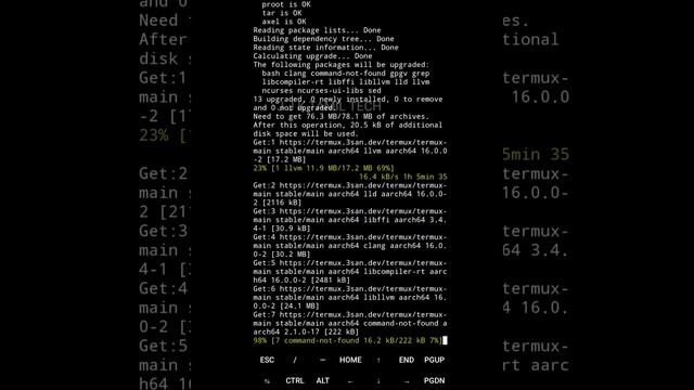 Setting up nethunter Kalilinux without root in android termux. смотреть онлайн