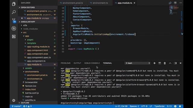 Angular 7 - Deploy your app | Firebase смотреть онлайн