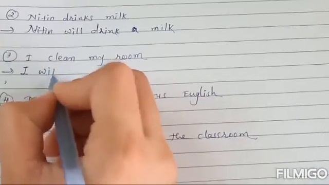 std:7 English Grammar topic:turn the sentences into future tense смотреть онлайн