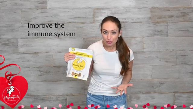 HappyTails™ Canine Wellness Jazzy Jerky Treats | 95% Premium Protein Dog Training Treats & Rewards