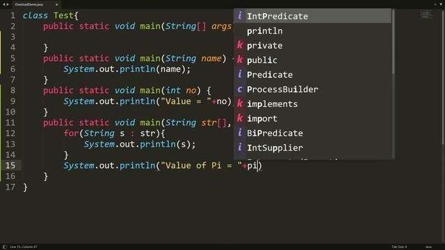 Java - Overloading of main function - Practical Demo смотреть онлайн