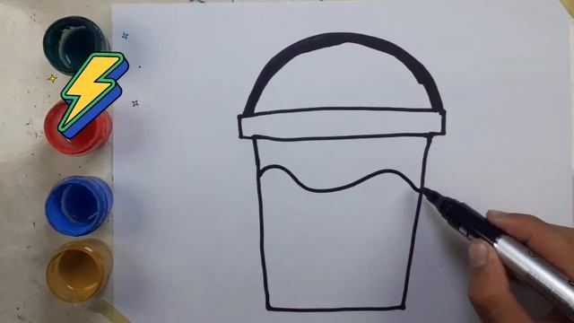 Dibujo imagen taza de té para niños. Рисование чашки чая для детей. Drawing picture cup tea смотреть онлайн