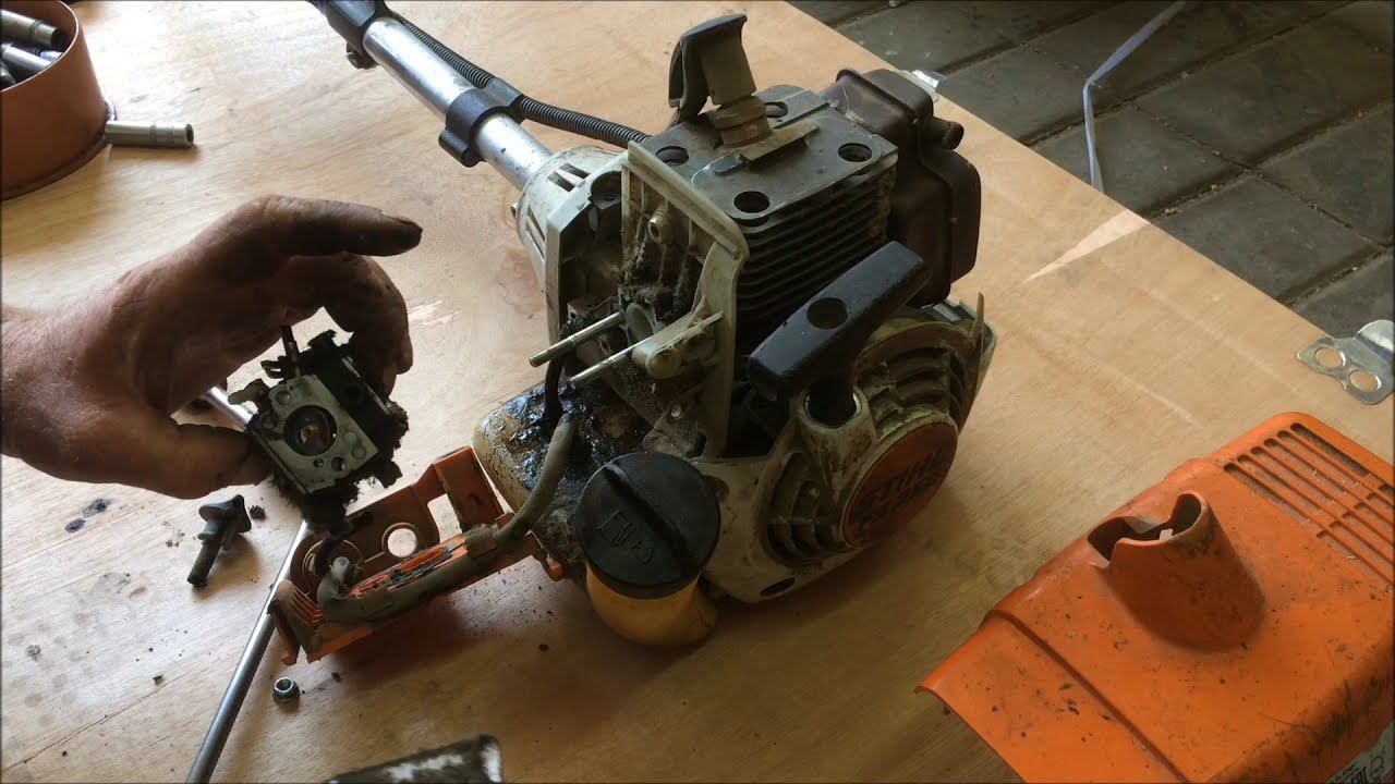 Штиль FS250 мелкие неполадки!!! Карбюратор...