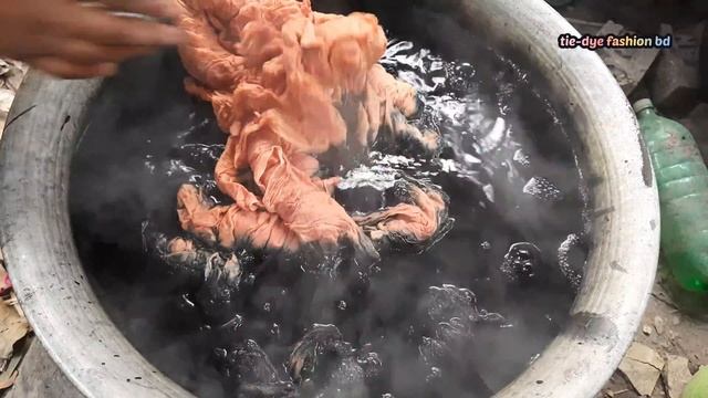 Rolling Method brawn And Black Tie Dye veil ||tie-dye pattern p:59 ||Easy Techniques for Beginners смотреть онлайн