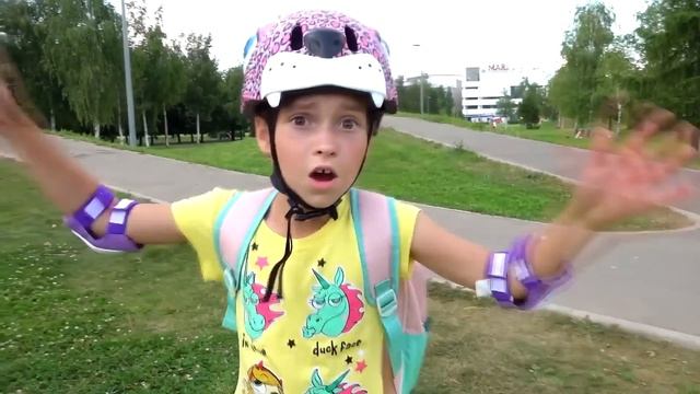 THE FLOOR IS LAVA CHALLENGE!! On the Playground at the park with Sofia смотреть онлайн